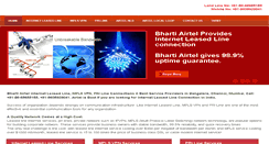 Desktop Screenshot of airtel-leaseline-priline.com